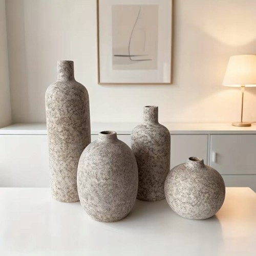 Zestaw-4-Ceramicznych-Wazonow-Artystycznych-Dekor-vintage-unikat-prezent.jpg